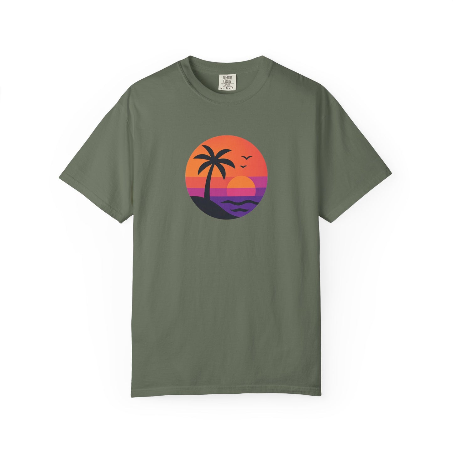 Sunset Palm