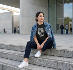 This T-Shirt Identifies As An Black T-shrit